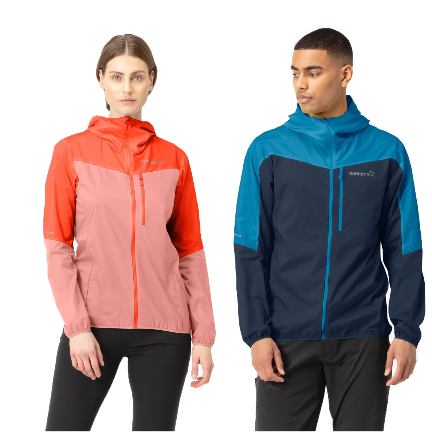 挪威老人头 Norrona Aero60 系列防风夹克皮肤衣防晒衣 男女款