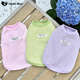 HC宠物秋冬多巴胺保暖打底衫300G中厚德绒衣服狗狗猫咪背心防掉毛