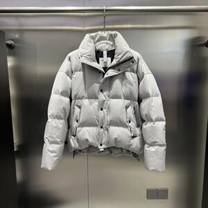 欧货潮流个性立领休闲加厚保暖羽绒服男士2023冬季纯色百搭外套潮