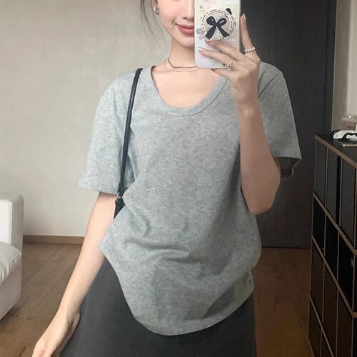 2025正肩美式复古短袖T恤