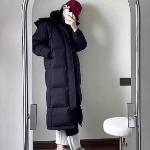 中戏同款大被子面包服女长款情侣新冬季加厚过膝保暖百搭棉衣外套