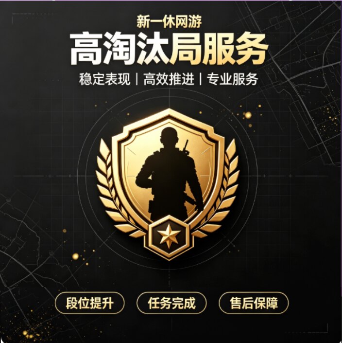 和平精英打段位分代练上分打KD打淘汰分低保房王牌战神非 人机房
