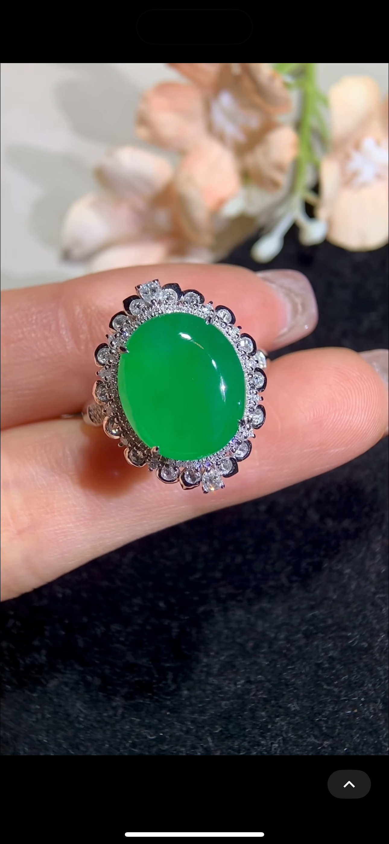 天然A货翡翠冰种阳绿蛋面戒指吊坠2用款18k金镶嵌冰透水润送证书,珠宝/钻石/翡翠,耳饰,淘宝优惠券,粉丝福利购,淘宝优惠卷