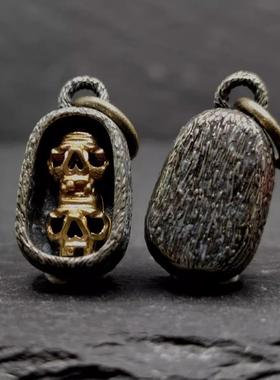 藏传尸陀林主侧挂吊坠DIY配件