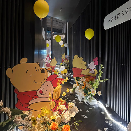 求婚室内布置背景kt板浪漫表白