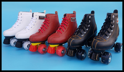 成人儿童双排溜冰鞋闪光 溜冰鞋双排 溜冰场滑冰鞋旱冰鞋男女包邮