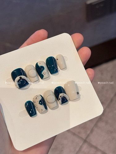 高级简约感手工穿戴甲