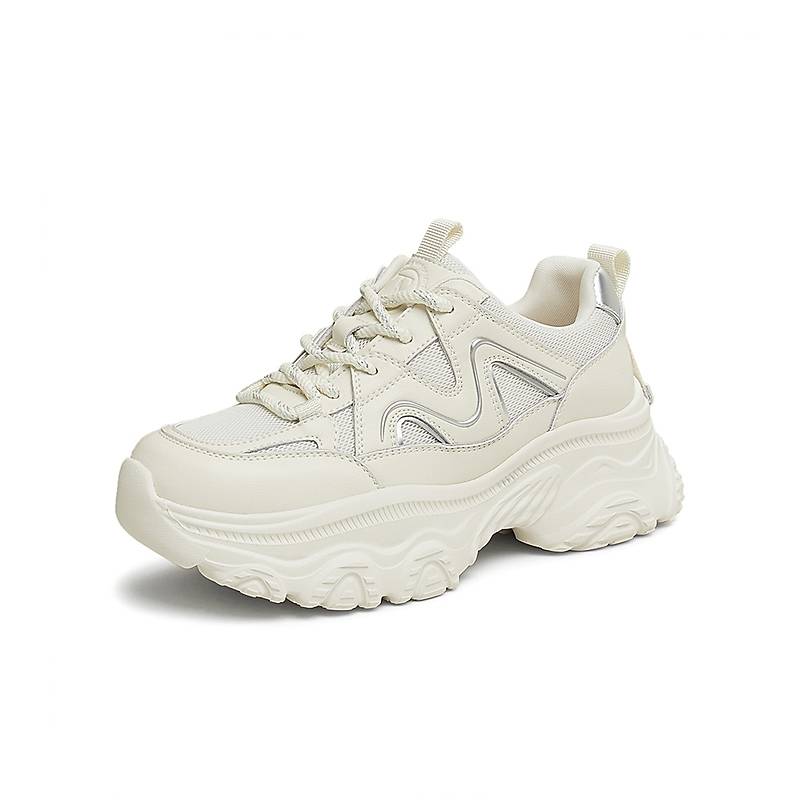 TATA他她厚底复古老爹鞋女鞋轻便休闲运动鞋2025春季新款CYL01AM5