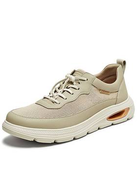 百思图2025夏季商场新款舒适网面透气运动鞋厚底男休闲鞋EYX14BM5