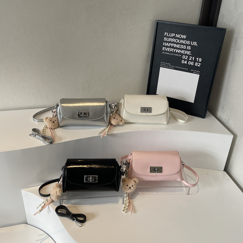 时尚简约手提小方包女包2025春新款轻奢洋气单肩包百搭斜挎包