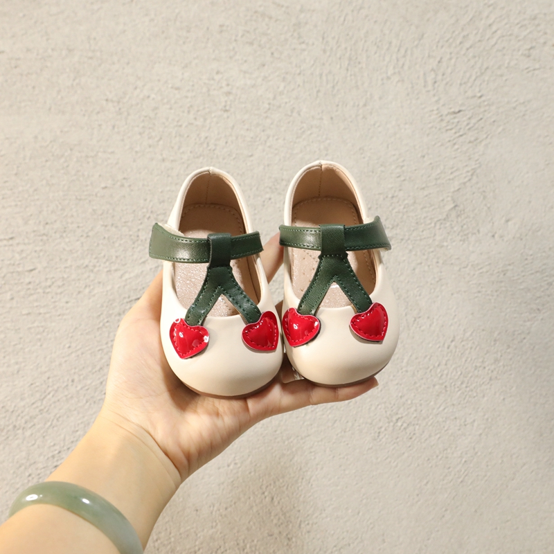 2025崔丫丫周岁女宝宝鞋子樱桃公主单鞋女童婴幼儿学步鞋皮鞋防滑,童鞋/婴儿鞋/亲子鞋,学步鞋,淘宝优惠券,粉丝福利购,淘宝优惠卷