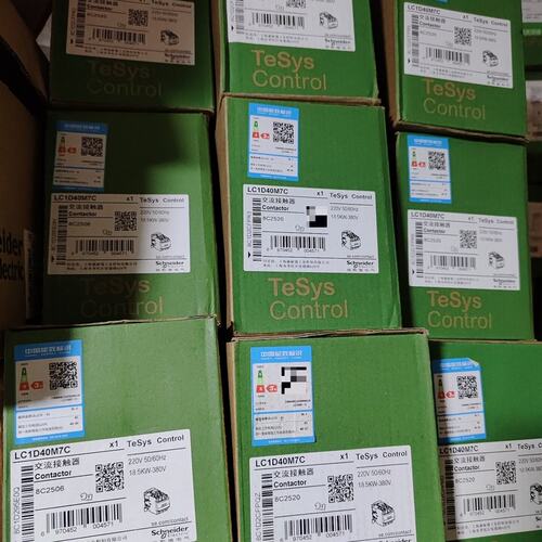 议价全新施耐德LC1D40M7C交流接触器，TeSys Cont议价