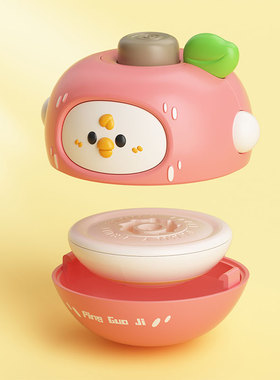 儿童创意可爱水果对战陀螺按压旋转亲子互动男孩女孩玩具随身携带