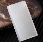 新疆和田玉牌子挂件籽料白玉挂牌平安无事牌吊坠