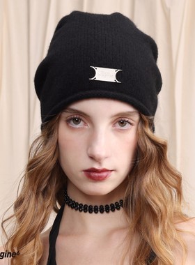 MOREZON【black imagine6】25AW新款潮人休闲百搭简约针织毛线帽