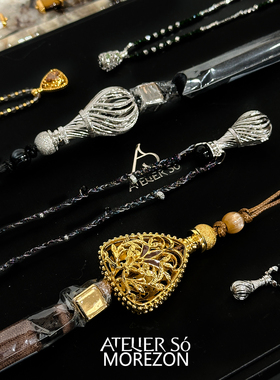 MOREZON【ATELIERSO】26SS新款小众设计师潮人个性香水瓶串珠项链