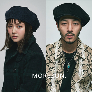 cord MOREZON Millionaire Needle 前后两种戴法 灯芯绒八角帽