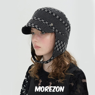 Eddie MOREZON Reversible hat 25AW双面护耳包头帽子女 Brown