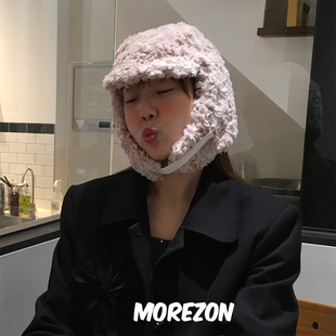 AME ROSE COIL MOREZON HAT EARFLAP 25AW玫瑰雷锋帽 POESIE
