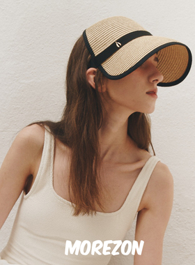 MOREZON【SHINJEO Monica Half Cap】24春夏潮人百搭半边遮阳帽子