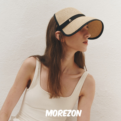 MOREZON【SHINJEO Monica Half Cap】24春夏潮人百搭半边遮阳帽子