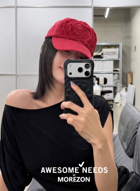 MOREZON【AWESOME NEEDS BALL CAP】26秋冬新款休闲爱心棒球帽子