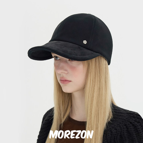 MOREZON【Brown hat Suede Cap】秋冬潮人休闲百搭简约绒面棒球帽