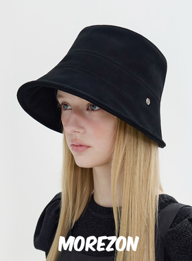 MOREZON【Brown hat Le Petit Hat】秋冬潮人休闲百搭羊皮渔夫帽