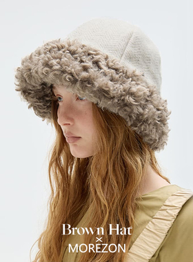 MOREZON【Brown hat Popov Hat】26秋冬新款潮人保暖羊毛包头帽子