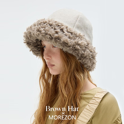 MOREZON【Brown hat Popov Hat】26秋冬新款潮人保暖羊毛包头帽子