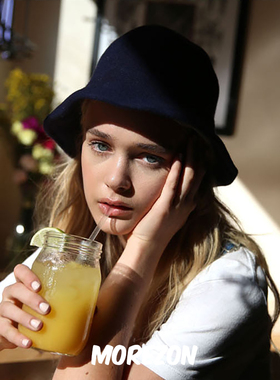 MOREZON【SLEEPYSLIP SLEEPING WOOL BUCKET HAT】羊毛呢渔夫帽子