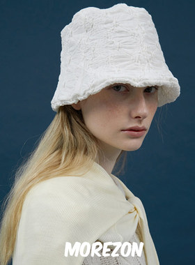 MOREZON【AWESOME NEEDS WAVY HAT】25SS潮人百搭波浪褶皱渔夫帽