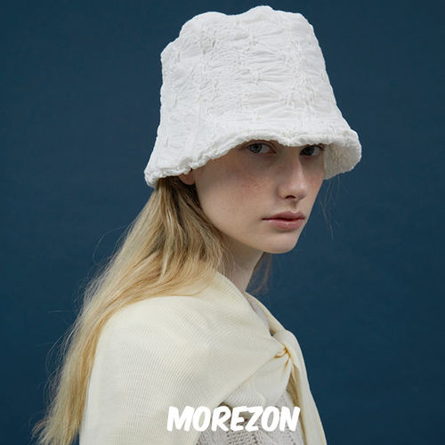 MOREZON【AWESOME NEEDS WAVY HAT】25SS潮人百搭波浪褶皱渔夫帽