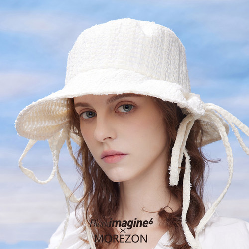MOREZON【black imagine6巴黎假期胶囊系列】26春夏抽绳大檐盆帽