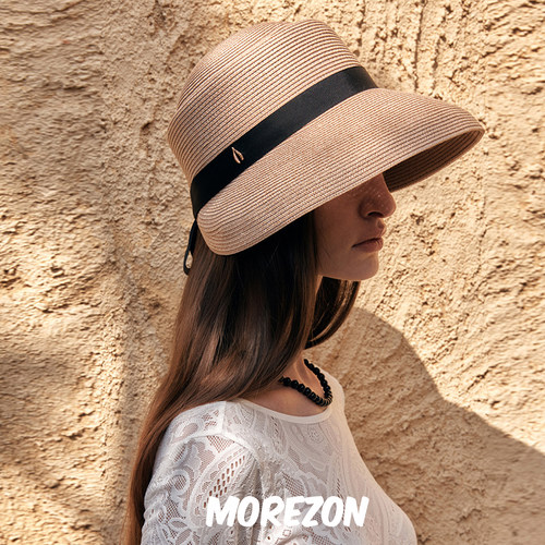 MOREZON【SHINJEO Bonita Nova】25SS新款优雅系带蝴蝶结遮阳帽子