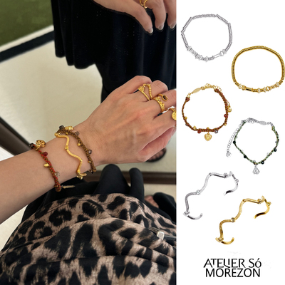 MOREZON【ATELIERSO】26SS新款小众设计师潮人个性香水瓶手绳手链