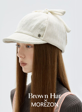 MOREZON【Brown hat Sherlock Cap】26秋冬新款潮人百搭夏洛克帽