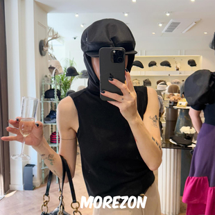 Tieable hat Ralph Hunting 25AW系带前进帽 MOREZON cap Brown