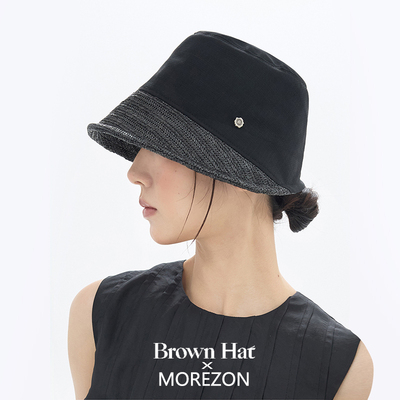MOREZON【Brown hat Rêve Bonnet Hat】26春夏新款拼接侍女帽女