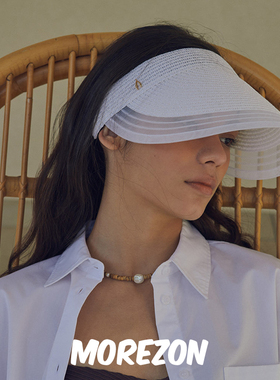 MOREZON【SHINJEO Modern Sun Visor】设计师春夏潮人休闲空顶帽