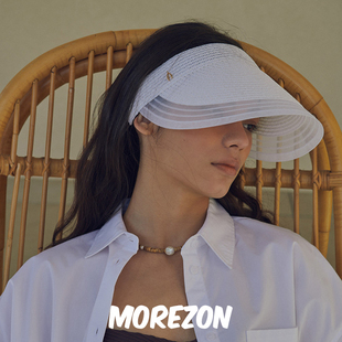 Sun MOREZON SHINJEO Modern 设计师春夏潮人休闲空顶帽 Visor