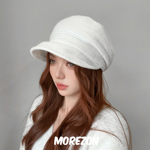 MOREZON【君君定制】小猴子同款潮人休闲百搭可折叠保暖报童帽子