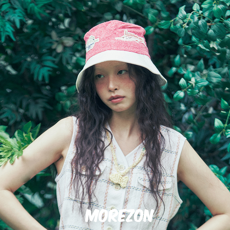 MOREZON【MISU A BARBE FISH BUCKET】25SS设计师潮人鲨鱼渔夫帽