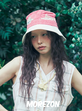 MOREZON【MISU A BARBE FISH BUCKET】25SS设计师潮人鲨鱼渔夫帽