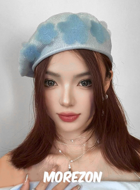 MOREZON【SCHA FLYING DUCK】德国春夏新款休闲百搭花花贝雷帽子