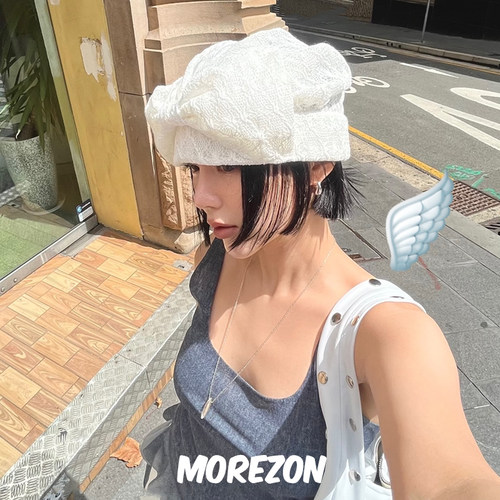 MOREZON【AWESOME NEEDS TURBAN HAT】25SS潮人时尚蝴蝶结包头帽