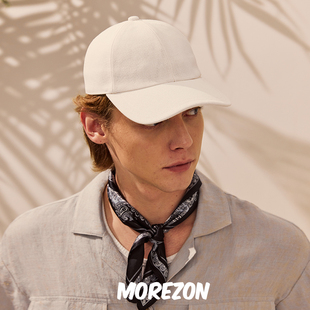 MOREZON【Mossant】设计师款25SS小众潮人休闲轻便纸草布棒球帽子