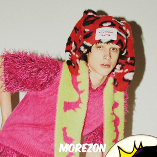 MOREZON【CHARLES JEFFREY LOVERBOY RABBIT】潮人毛绒兔耳毛线帽