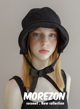 MOREZON【Brown hat 大檐渔夫帽】夏季轻便百搭潮人显脸小盆帽子