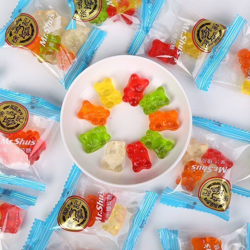 徐福记花心熊软糖橡皮糖水果味QQ糖500g散装结婚喜糖儿童零食糖果,零食/坚果/特产,软糖/果味糖/凝胶糖果,淘宝优惠券,粉丝福利购,淘宝优惠卷